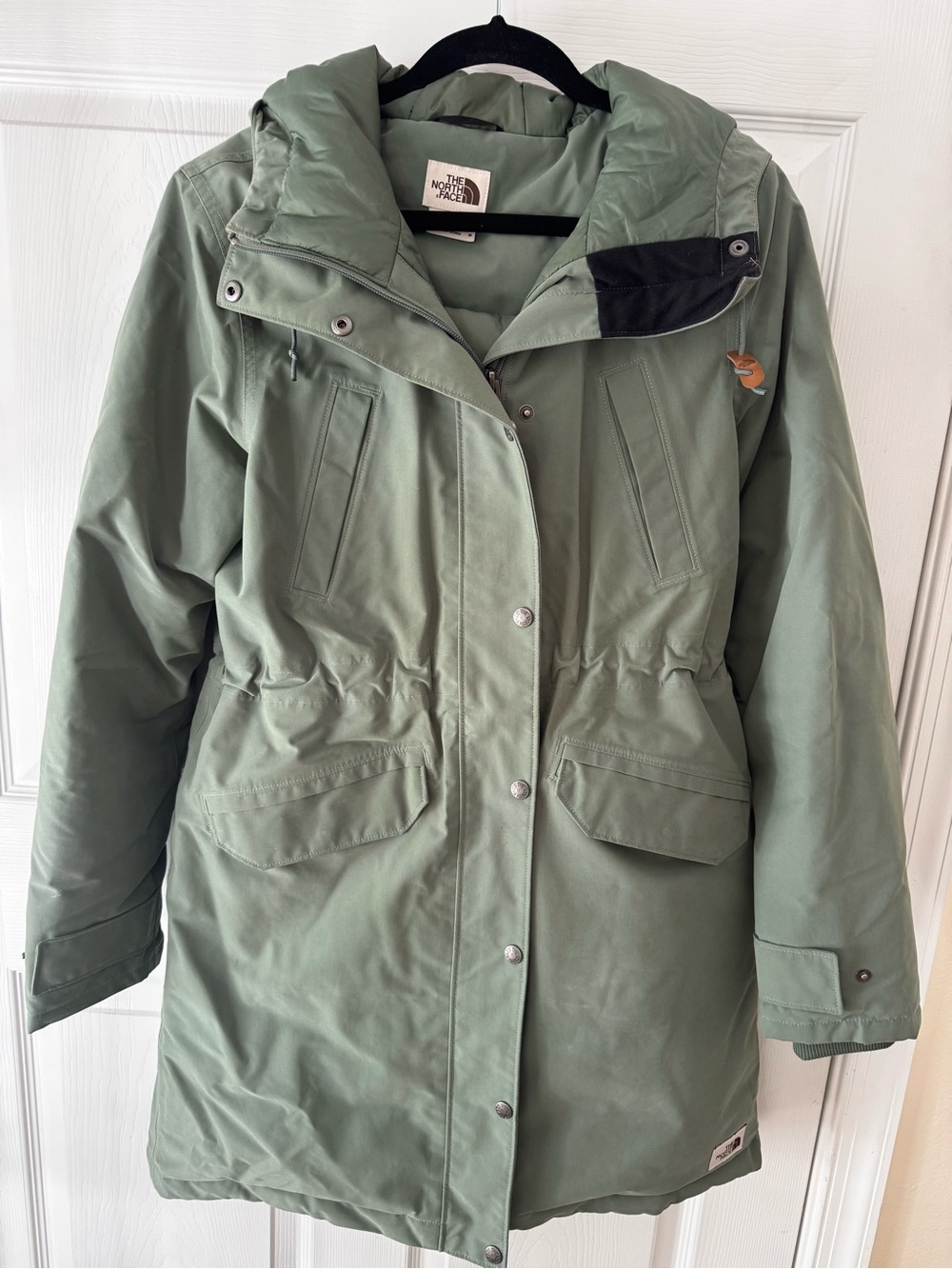 The North Face Women's Sage Green Insulated Parka
